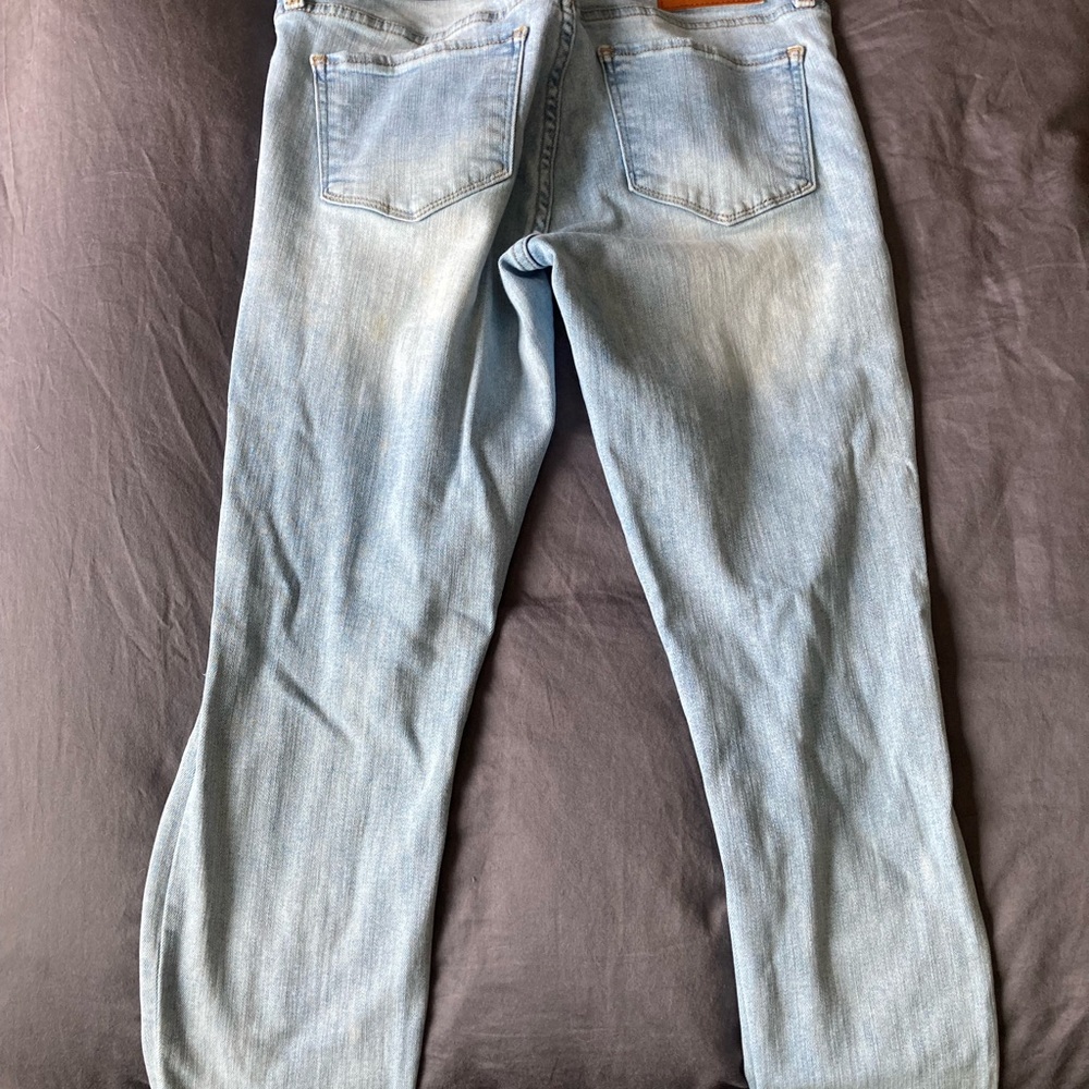 Lucky Brand skinny jeans.